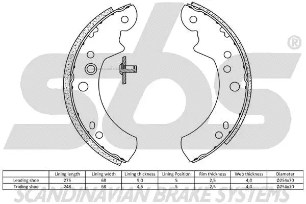Brake Shoe Set