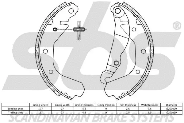 Brake Shoe Set