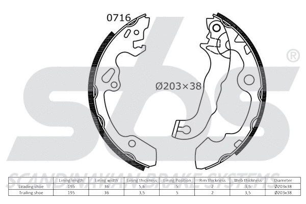 Brake Shoe Set