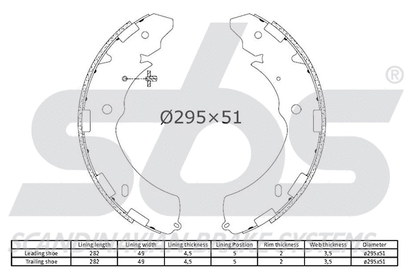 Brake Shoe Set