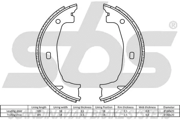 Brake Shoe Set