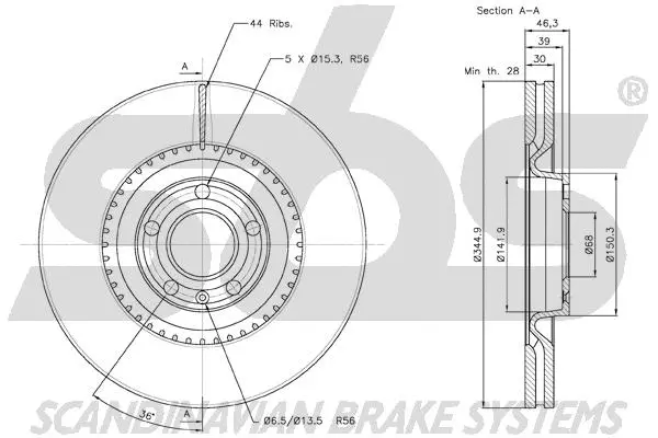 Brake Disc (18153147112)