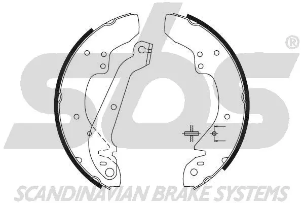 Brake Shoe Set (18492725358)