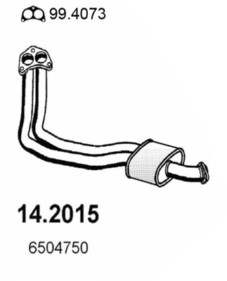 Front Muffler (14.2015)