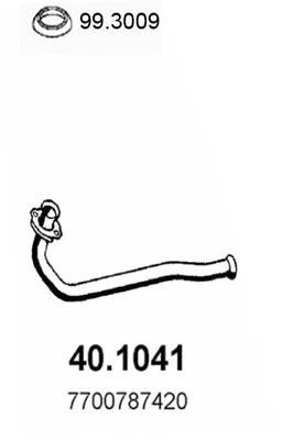 Exhaust Pipe (40.1041)
