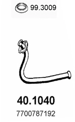 Exhaust Pipe (40.1040)