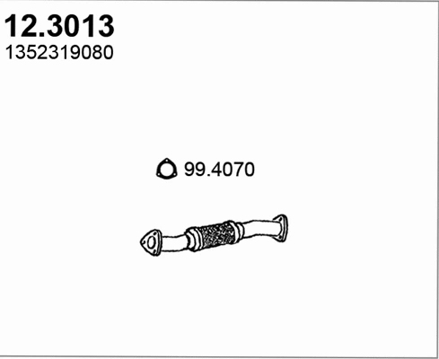 Exhaust Pipe (12.3013)