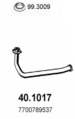 Exhaust Pipe (40.1017)