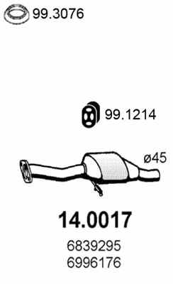 Catalytic Converter (14.0017)