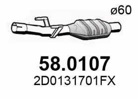 Catalytic Converter (58.0107)