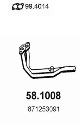 Exhaust Pipe (58.1008)