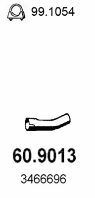 Exhaust Pipe (60.9013)