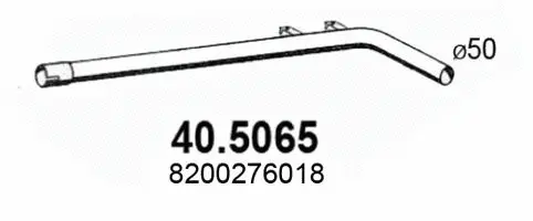 Exhaust Pipe (40.5065)