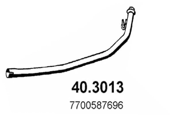 Exhaust Pipe (40.3013)