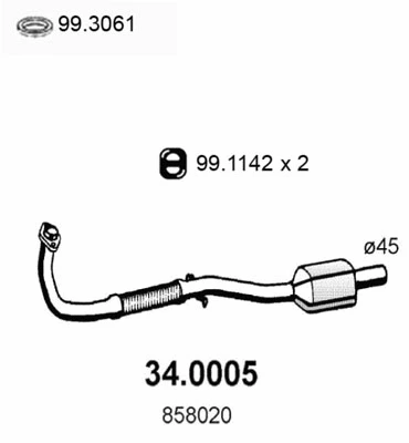 Catalytic Converter (34.0005)