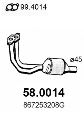 Catalytic Converter (58.0014)