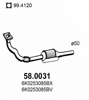Catalytic Converter (58.0031)