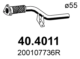 Exhaust Pipe (40.4011)
