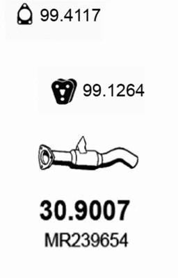 Exhaust Pipe (30.9007)