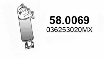 Catalytic Converter (58.0069)