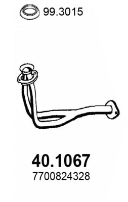 Exhaust Pipe (40.1067)