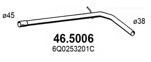 Exhaust Pipe (46.5006)