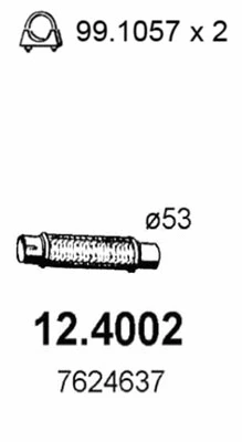 Exhaust Pipe (12.4002)