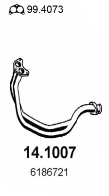 Exhaust Pipe (14.1007)