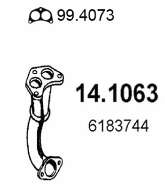 Exhaust Pipe (14.1063)