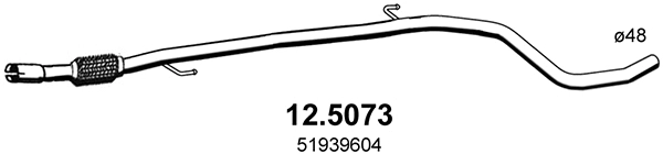 Exhaust Pipe (12.5073)