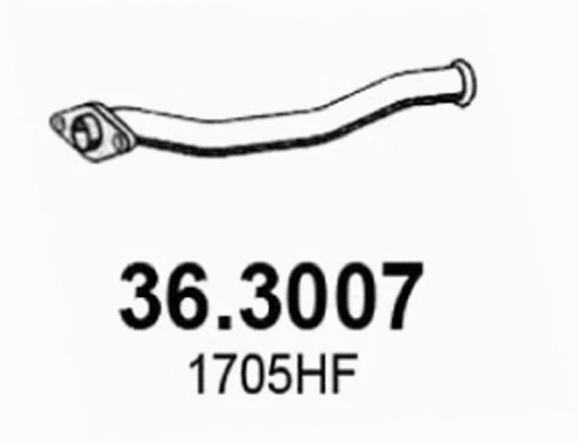 Exhaust Pipe (36.3007)