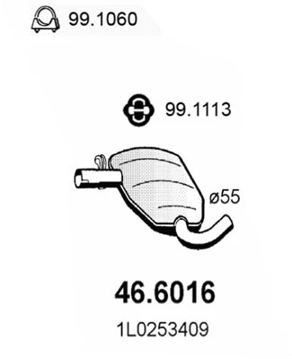 Centre Muffler (46.6016)