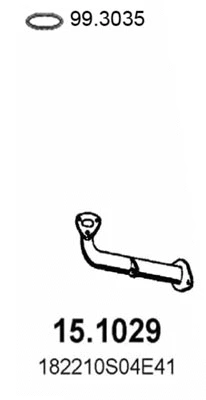 Exhaust Pipe (15.1029)