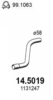 Exhaust Pipe (14.5019)