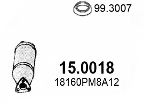 Catalytic Converter (15.0018)