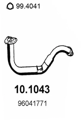 Exhaust Pipe (10.1043)