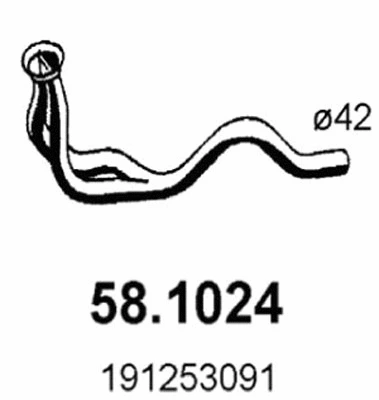 Exhaust Pipe (58.1024)