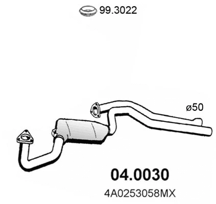 Catalytic Converter (04.0030)