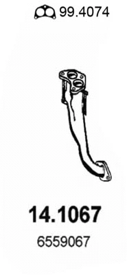 Exhaust Pipe (14.1067)
