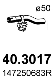 Exhaust Pipe (40.3017)