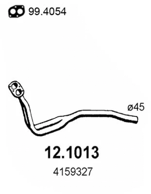 Exhaust Pipe (12.1013)