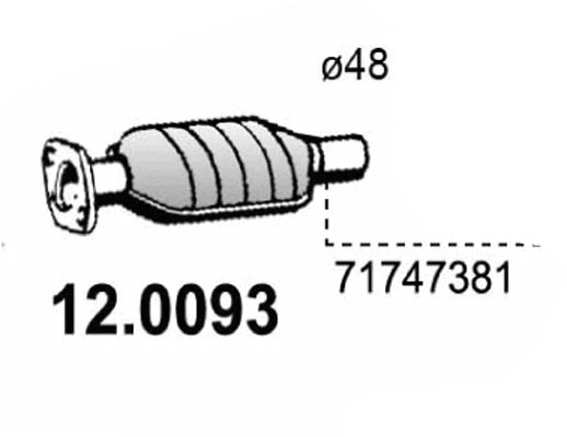 Catalytic Converter (12.0093)