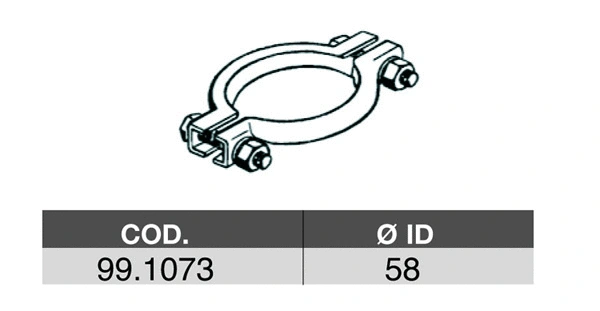 Pipe Connector, exhaust system (99.1073)