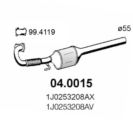 Catalytic Converter (04.0015)