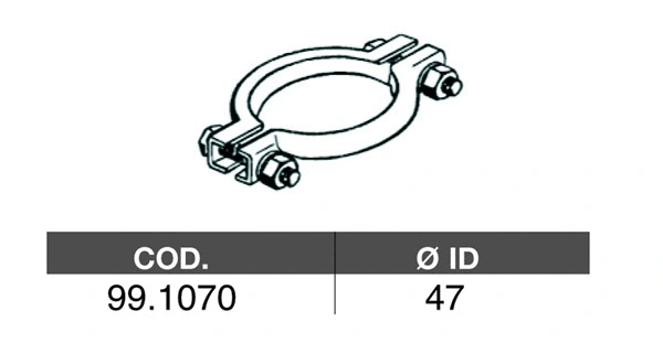 Pipe Connector, exhaust system (99.1070)