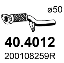 Exhaust Pipe (40.4012)