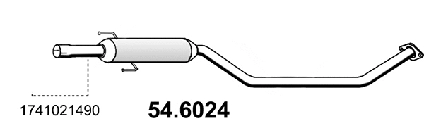 Centre Muffler (54.6024)