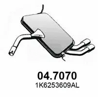 Rear Muffler (04.7070)