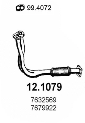 Exhaust Pipe (12.1079)