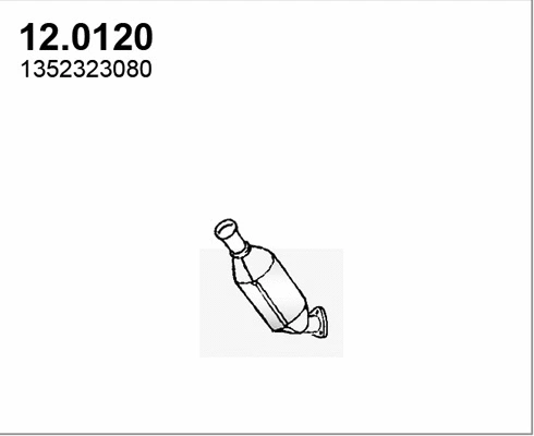 Catalytic Converter (12.0120)
